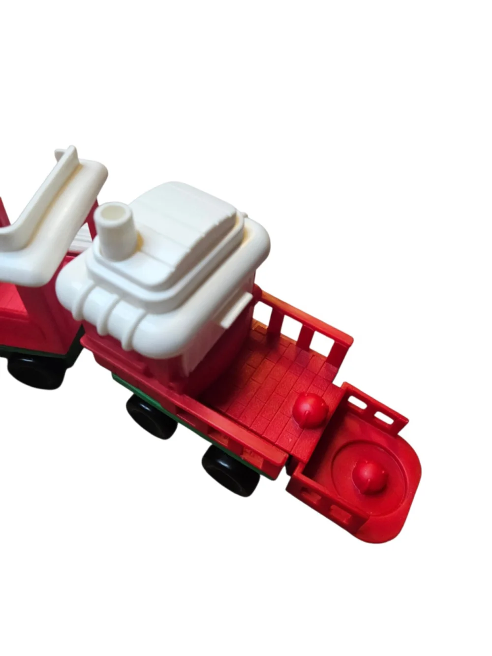 Vintage Fisher Price Little People 1998 Christmas Train 72698 Elf 3 Car Set